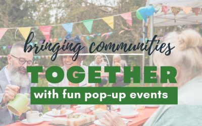 Bringing communities together through fun pop-up events