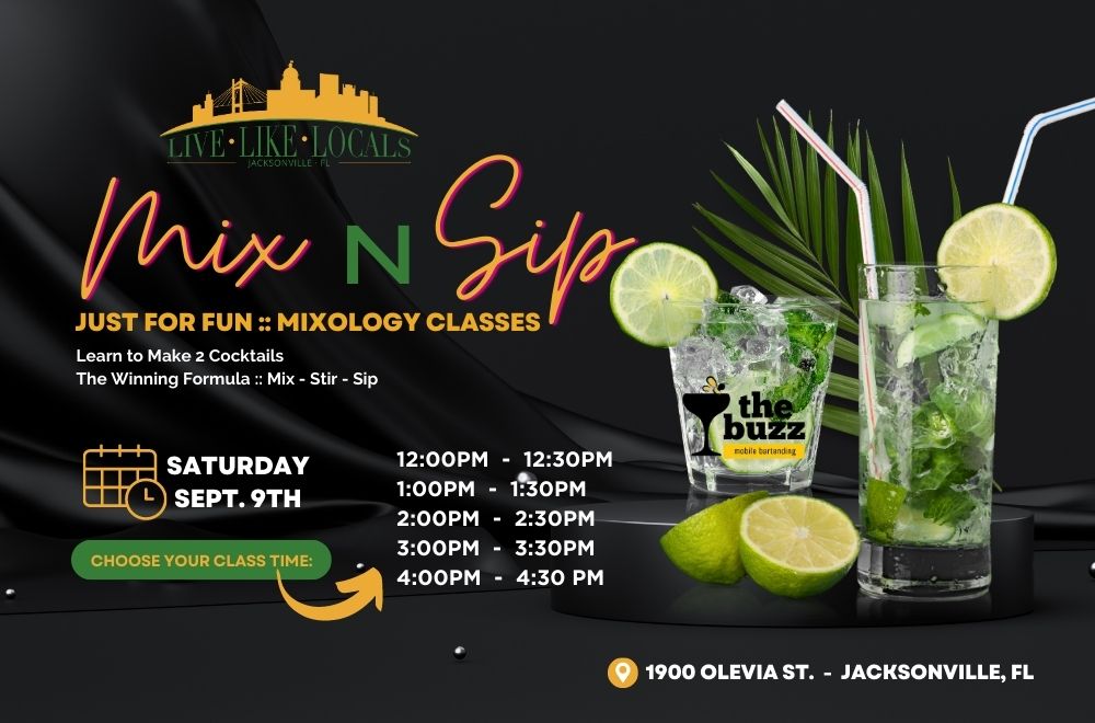 mix n sip - mixology classes