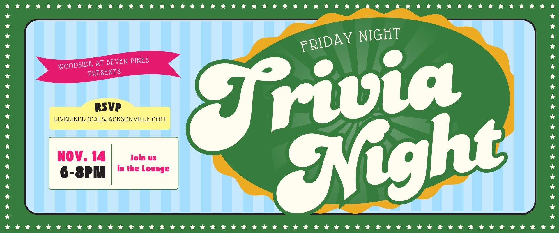 trivia night - woodside - jax